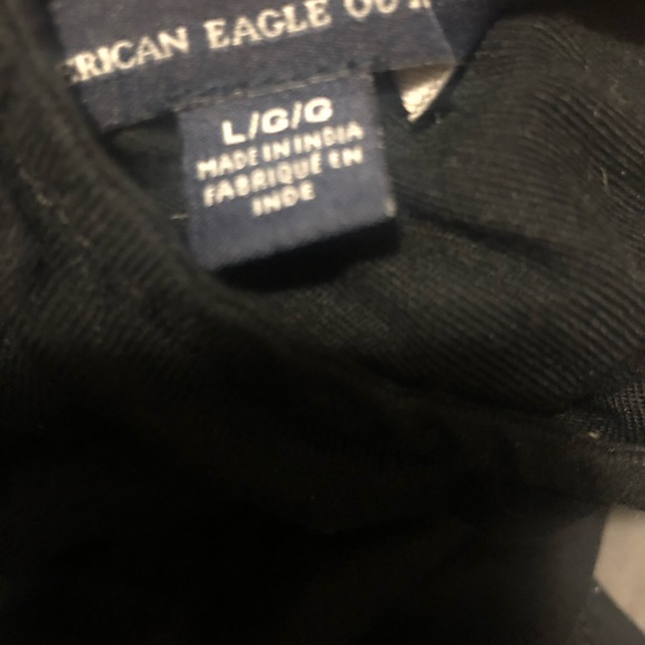 Black tank top. Bottom frill button up - Picture 3 of 3